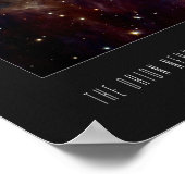 オリオン星雲(Messier42, M42) ポスター (角)