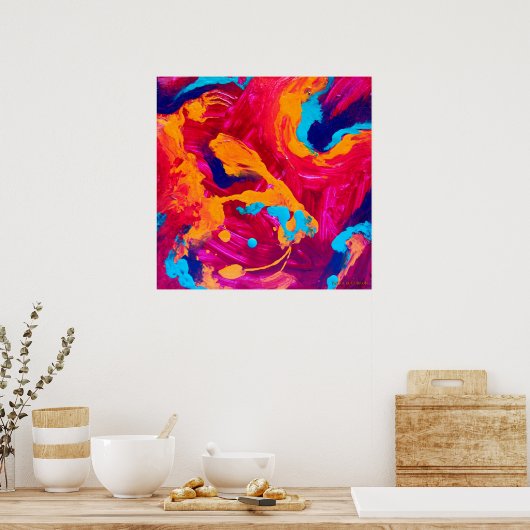 オリオン非顕星雲 ポスター (キッチン)