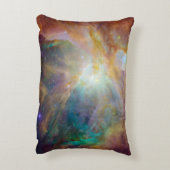 オリオン・スピッツァー・ハッブル合成図：宇宙のカオス アクセントクッション (裏面(縦))