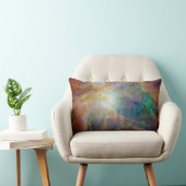 オリオン・スピッツァー・ハッブル合成図：宇宙のカオス ランバークッション (椅子)