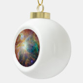 オリオン・スピッツァー・ハッブル合成画像：宇宙のカオス セラミックボールオーナメント (右)