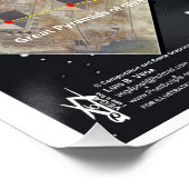 オリオン – ドラゴンテンプルスターマップ ポスター (コーナー)