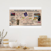 オリオン – ユル1のドラゴンテンプル ポスター (キッチン)