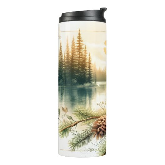 オリオールソングバード夕べ水彩熱タンブラー タンブラー (回転左)