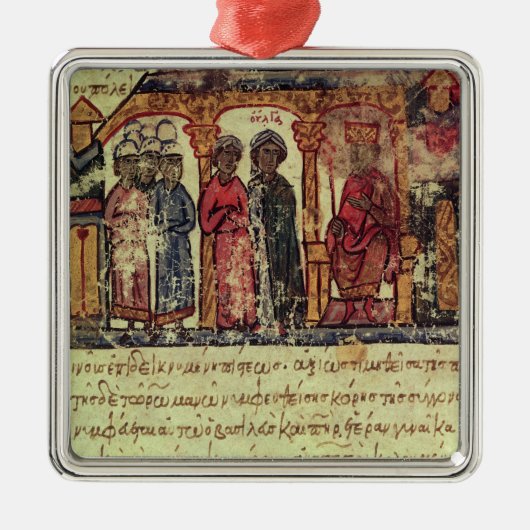 オリガの   転換 メタルオーナメント (正面)