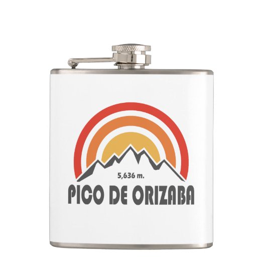 オリサバ山 メキシコ フラスク (正面)