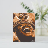 オリシャの喜び踊り ポストカード (スタンド正面)