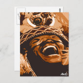 オリシャの喜び踊り ポストカード (正面/裏面)