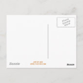 オリシャの喜び踊り ポストカード (裏面)