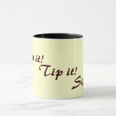 オリジナルおもしろい文字流韻 マグカップ (中央)