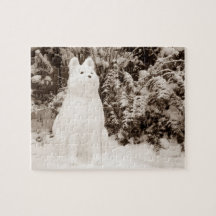 オリジナルおもしろい秋田雪だるまスノードッグ