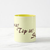 オリジナルおもしろい茶の飲み方 マグカップ (中央)