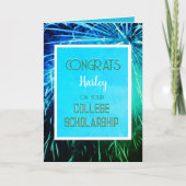 オリジナルお祝い大学奨学金カード！ カード (正面)