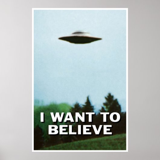 オリジナルしたい信じ ポスター (正面)