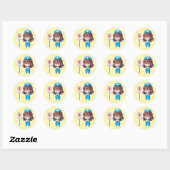 オリジナルちびナース 2.0 - フォーカスモード ラウンドシール (シート)