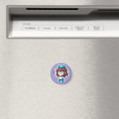 オリジナルちびナース 2.0 - 完全燃焼 マグネット (インサイチュ (食洗機))