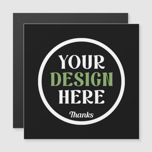 オリジナルでユニーク、スタイリッシュ＆ミニマルなハーシーのキス マグネット招待状 (正面/裏面)