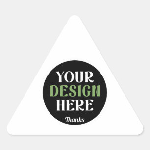 オリジナルでユニーク、洗練されたミニマルなハershey'sキス 三角形シール