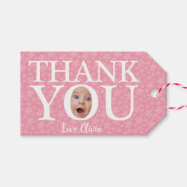 オリジナルでユーモア溢れる赤ちゃんの顔 感謝の気持ちを伝えるギフトタグ ギフトタグ