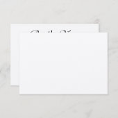 オリジナルで作成可能なウェディング招待状セット 招待状 (正面/裏面)