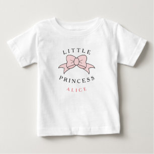 オリジナルなモダン プリンセス ベビーガール ベビーTシャツ