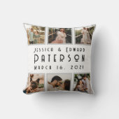 オリジナルにカスタマイズ！現代風ラブフォトギフト クッション (正面)