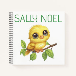 オリジナルのかわいいカラーノート ノートブック