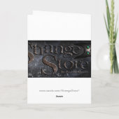 オリジナルのかわいい黒猫のイラストをカスタマイズ カード (裏面)