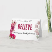 オリジナルのがん患者応援カード カード (正面)