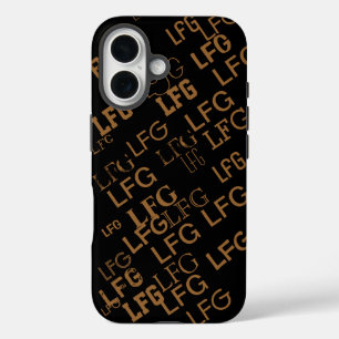 オリジナルのイニシャルパターンを作成 iPhone 16ケース