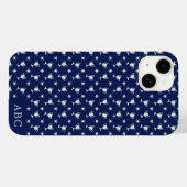 オリジナルのイニシャル入りスポーツトロフィー柄 Case-Mate iPhoneケース (裏面 (横))
