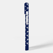オリジナルのイニシャル入りスポーツトロフィー柄 Case-Mate iPhoneケース (裏面 / 左)