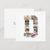 オリジナルのイニシャルD写真コラージュを作成 シーズンカード (正面/裏面)