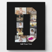 オリジナルのイニシャルD写真コラージュを作成 フォトプラーク (正面)
