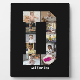 オリジナルのイニシャルD写真コラージュを作成 フォトプラーク