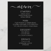 オリジナルのイベントメニューを作成 メニュー (正面)