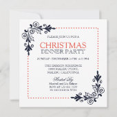 オリジナルのイベント & 企業ホリデー招待状を作成 招待状 (裏面)