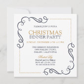 オリジナルのイベント & 企業ホリデー招待状を作成 招待状 (裏面)