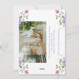 オリジナルのイースター写真コラージュ フラットカード シーズンカード