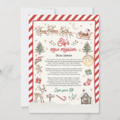 オリジナルのエルフ引退レター さようならエルフ 招待状 (正面)