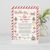 オリジナルのエルフ引退レター さようならエルフ 招待状 (スタンド正面)