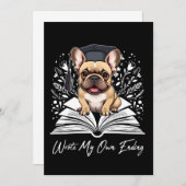 オリジナルのエンディングを書いた 招待状 (正面/裏面)