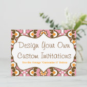 オリジナルのカスタム招待状をデザインする 招待状 (スタンド正面)