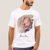 オリジナルのクールな写真とテキストTシャツを作成 Tシャツ (正面)