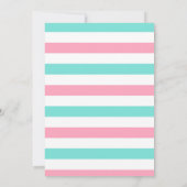 オリジナルのサンデーパーティー招待状 招待状 (裏面)