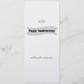 オリジナルのシンプルなプロフェッショナル 4" x 9.25" 招待状 (正面)
