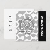 オリジナルのスクエア招待状6を作成 招待状 (正面/裏面)