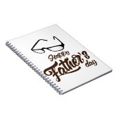 オリジナルのスパイラルノートにあなたのモノクロ写真を ノートブック (右側)