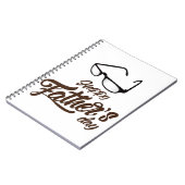 オリジナルのスパイラルノートにあなたのモノクロ写真を ノートブック (左側)