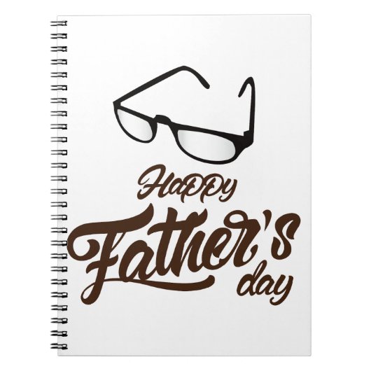 オリジナルのスパイラルノートにあなたのモノクロ写真を ノートブック (正面)